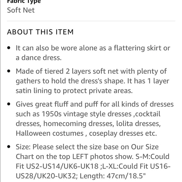 Black Tutu S/M Worn Once, L/XL NWT - Picture 6 of 8